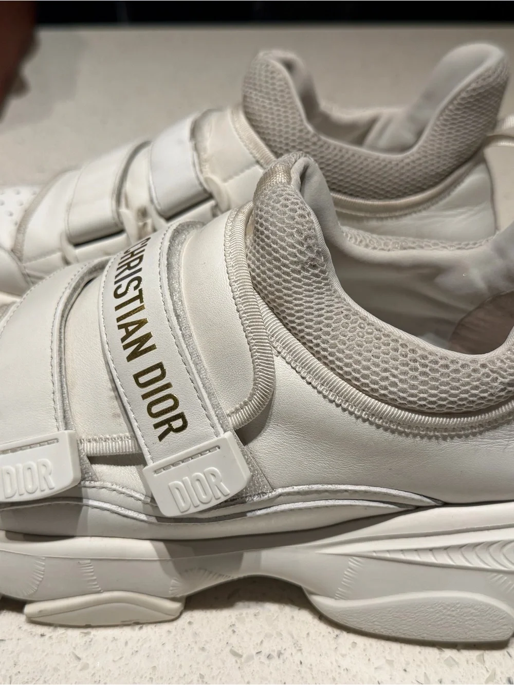 ❌SOLD❌ Dior White Logo Insole Print sneakers - Picture 3 of 10